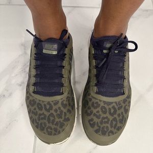 Nike Free 3.0 Leopard Athletic Shoes Sz 9